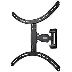 Hama TV-vägghållare fullmotion, lutbar, svängbar (helt flyttbar), 94 till 191 cm diagonal (37 till 75 tum), max. 45 kg, 1 arm, VESA upp till 600 x 500, svart