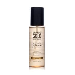 Dripping Gold Luxury Tanning Clear Serum Medium | Transfer-Free, Hydrating & Gradual Self Tan | With Hyaluronic Acid & Tripeptide | 150ml