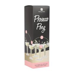 Talking Tables PROSE Clássico contém 12 copos de plástico prosecco e 3 bolas rosa aniversário, comemorações, festas, conjunto de Pong, 1 contagem (pack of 1)