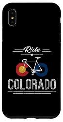 Design ispirato al Colorado per ciclismo su strada Custodia per iPhone XS Max