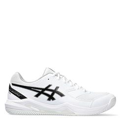 ASICS Gel-Dedicate 8 Padel sneakers, vit/svart, 5.5 UK, vit svart, 6.5