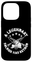 un soldado legendario se ha retirado Diseño Carcasa para iPhone 14 Pro