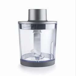 Lacor - R61668C - Chopper for the Lacor Titan Pro electric whisk (ref. 61668 and 61669), 18/10 stainless steel blades, BPA-free container, Ø 12 x 18 cm, Graphite