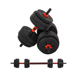 Mobiclinic®, Manubri regolabili 30 kg, 2 in 1, Set di Pesi, Manubri, Barra di Collegamento, Portatile, Impugnatura Antiscivolo, Mobimax, Palestra Domestica, Fitness