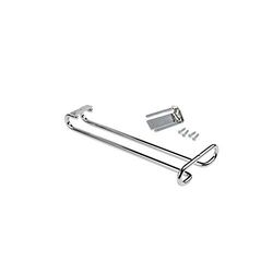 EMUCA - Suporte para copos pendurados, suporte para copos para móveis, bar ou estante de aço cromado, 28 cm