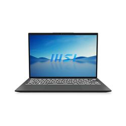 MSI Prestige 13Evo A13M-068ES - Ordenador portátil Ultraligero 13.3" FHD+ (Intel Core i7-1360P, 32 RAM, 1TB SSD, Iris Xe Graphics, Windows 11 Home Advanced) Stellar Gray - Teclado QWERTY español