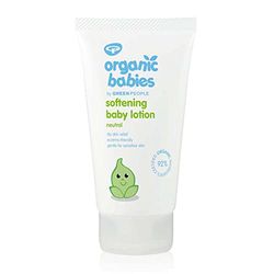 Green People Organic Babies Softening Baby Lotion 150ml | Natural & Organic Face & Body Moisturiser for Babies | Scent Free, Eczema-Friendly & Gentle on Sensitive Skin | Paraben Free, Cruelty Free
