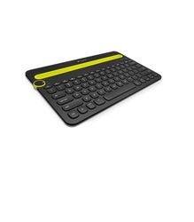 Logitech K480 Keyboard, German Wireless, Black, 2229440, 833990 (Wireless, Black)