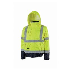 U-POWER - JACKET TECNICO - CRAFTY Yellow Fluo M/Yellow Fluo