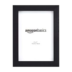 Amazon Basics Moldura para fotos, 2 unidades, 13 x 18 cm, retangular, preto