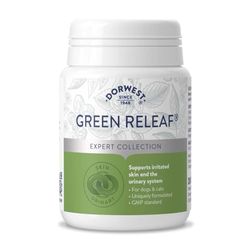 Dorwest Green Releaf Tablets, 200 Tablets, Natural Supplements for Dogs and Cats – For Healthier Skin, Joints, and Urinary Systems in Pets