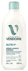 LABORATORIRES VENDOME - NUTRI V+ - Crema Lavante Surgras - Pulisce delicatamente e protegge la barriera taglianea - Effetto nutriente e protettivo, arricchito in aloe vera, pelli secche e molto