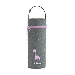 Miniland - THERMIBAG ROSE 350ML, isolerad och skyddande väska för isolerade kannor, 89242