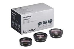 Panasonic DMW-GCK1GU Pacote de lentes de conversão angular, peixe e macro