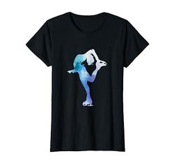Scarpa da pattinaggio di figura Galaxy Ice Skating Maglietta