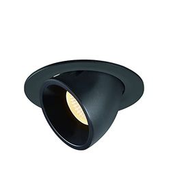 SLV NUMINOS GIMBLE L/LED Faretto, faretto, plafoniera da incasso, illuminazione per interni, 3000K 25.4W 2150lm bianco 20 gradi