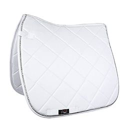 HKM Romy B1200 Tapis de selle Blanc PonyViels