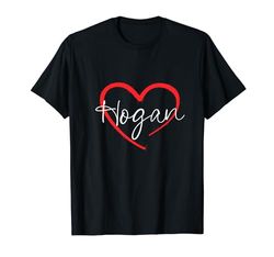 Hogan I Heart Hogan I Love Hogan Personalizado Camiseta