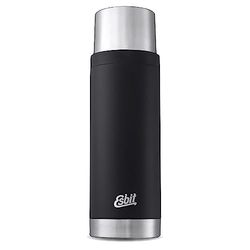 Esbit VF1000SC-BK Sculptor Vacuum Flask, Stainless Steel, 1 Liter, Black