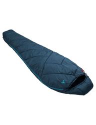 Vaude Unisex - Volwassenen Sioux 100 II SYN slaapzak, Baltic Sea, Links