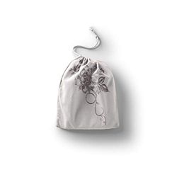 Bonamaison Impreso Algodón Bolsas con Cordón, Bolsa con Cordel para el Hogar y el Almacenamiento de Verduras, Bolso de Compras, Plegable, Ecologica, Reutilizables, Tamaño: 12x15 Cm