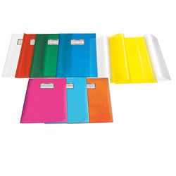 Ri.Plast 93798 Couvre-maxi Pvc Goffré Transparent Emysilk, C/Alette, 21 x 30 cm, Jaune