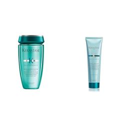 Kérastase, Résistance Extentioniste, Shampoo Booster per Lunghezze, Per Capelli Lunghi Danneggiati, 250 ml + Résistance Force Architecte, Termoprotettore Anti-Rottura, Per Capelli Danneggiati, 150 ml