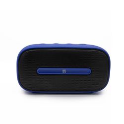 Cassa Bluetooth Wireless Portatile, Blu, Funzione TWS, Impermeabile, Segnale Fino A 10 Metri, Audio Compatto, lettore micro-sd, Ideale Per Viaggi E Feste