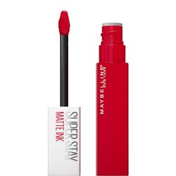 Maybelline New York Rossetto Matte SuperStay Matte Ink, Tinta Labbra a Lunga Tenuta, Colore Intenso e Vibrante, No Transfer, Spiced Edition, Shot Caller (325), 5 ml