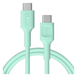Greencell PowerFlex - Cable USB-C (100 W, carga rápida, PD, menta, 120)