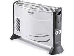 Imetec Eco Rapid Elektrisch fornuis, 2000 W, laag energieverbruik, thermoconvector 4 temperaturen, kamerthermostaat, geluidsarm