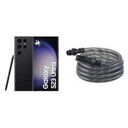 SAMSUNG Galaxy S23 Ultra Smartphone, Svart, 512 GB & Samsung Galaxy Buds2 Pro trådlösa Bluetooth-hörlurar, True Trådlös, brusreducering, laddningsfodral, ljudkvalitet, [Exklusivt hos Amazon]