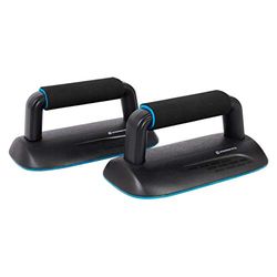 energetics Push Up Balance Bars, uniseks, volwassenen, zwart/blauw, 1 maat