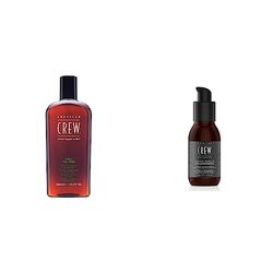 American Crew Limpieza Cabellos y Piel Tea Tree 3en1 450 ml & Aceite de Afeitado Ultra-Lubricante 50 ml