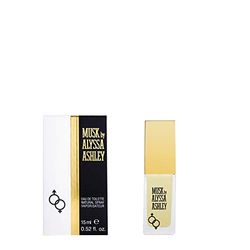 Alyssa Ashley - Musk Eau de Toilette, Profumo al Muschio Bianco - 15ml