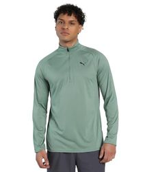 PUMA M TAD TECH Fabric Mix 1/4 Zip
