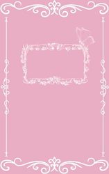 Pink vintage notebook