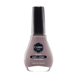 Cutex Nail Color Smalto Unghie Idratazione E Nutrimento, Con Vitamina B E Olii Naturali, Colore Grigio N° 380- Ml, Foggy Morning, 13.6 Millilitro