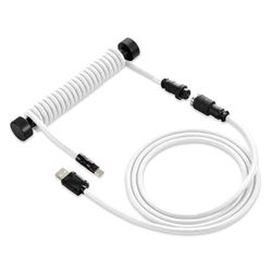 Sharkoon Skiller SGK50 Aviator Cable Set Black/White, USB Type C to USB Type A, Gaming Keyboard Cable, 1.8m