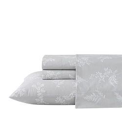 Stone Cottage - Queensize lakens, katoenen percal beddengoedset, knapperige en coole woondecoratie (gebladerte, queensize)
