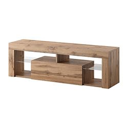 Selsey Bianko - Tv-meubel/woonkamer meubel - 140 cm - lancaster eiken – modern