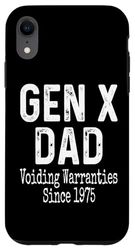 Custodia per iPhone XR Gen X Papà Voiding Garanzie dal 1975 Generazione X Padre