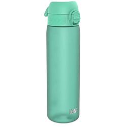 ION8 Vattenflaska, 500 ml/18 oz, Läcksäker, Lätt att Öppna, Säkert Lås, Diskmaskinssäker, BPA-fri, Hygieniskt Lock, Bärhandtag, Passar i Mugghållare, Lätt att Rengöra, Luktfri, Teal