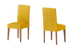 Martina Home Housse pour chaise Martina Home Housse de chaise avec dossier 24x30x6 cm or, 2 Unités