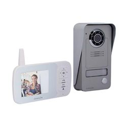 Porta-porta digital sem fios - ecrã LCD de 3,5"