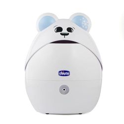 Chicco Aerosol Super Soft Orso, Per Neonati Bambini e Adulti, Aerosol Portatile, Pratico ed Efficace, Con Due Mascherine Morbide ed Ergonomiche, Con Boccaglio e Forcella Nasale, 0 Mesi+