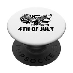 4 de julio - Divertido PopSockets PopGrip Adhesivo