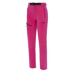 IZAS Helga Pantalon de Trekking Femme, Fuchsia/Noir, M