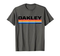 Moderna t-shirt Oakley CA in stile retrò Maglietta