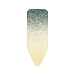 Brabantia - Ironing Board Cover C, Top Layer with Durable 2mm Foam Layer and 100% Fairtrade Cotton – Handy Design for Effortless Ironing – 124x45 cm, New Dawn